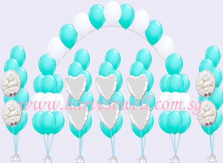 Premium Balloon Wedding Decoration Package